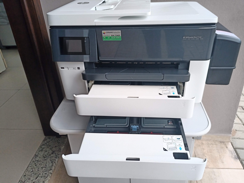 Locação de HP OfficeJet Pro 7740